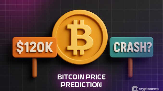 Will Bitcoin Hit $120K or Crash? Bitcoin Price Prediction Reveals What’s Next